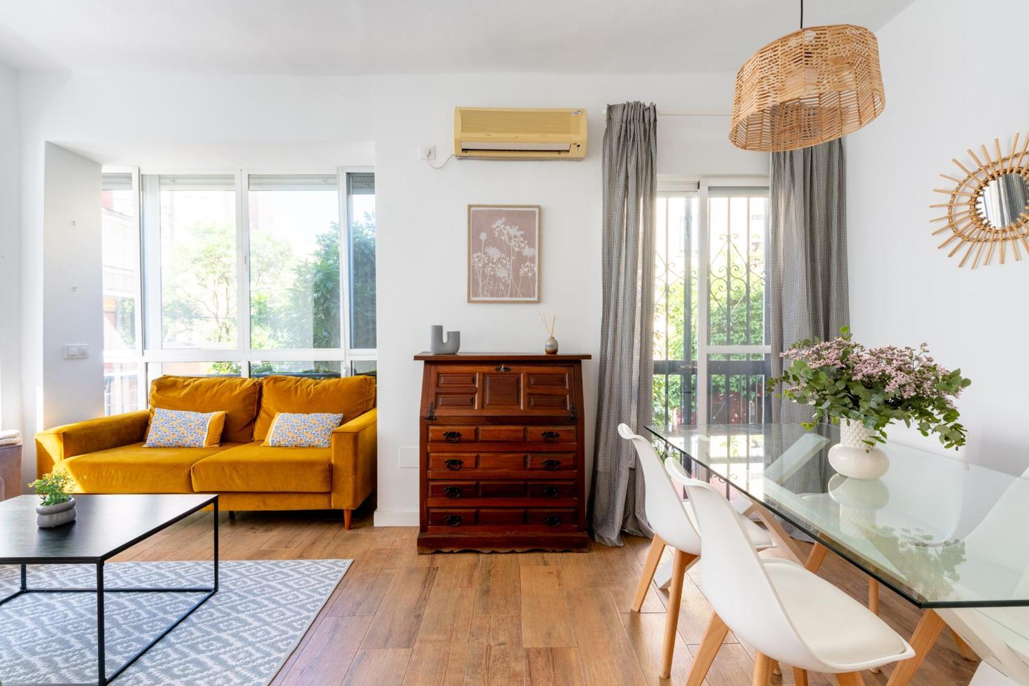Confortable Apto. 3 Habitaciones Севилья Экстерьер фото